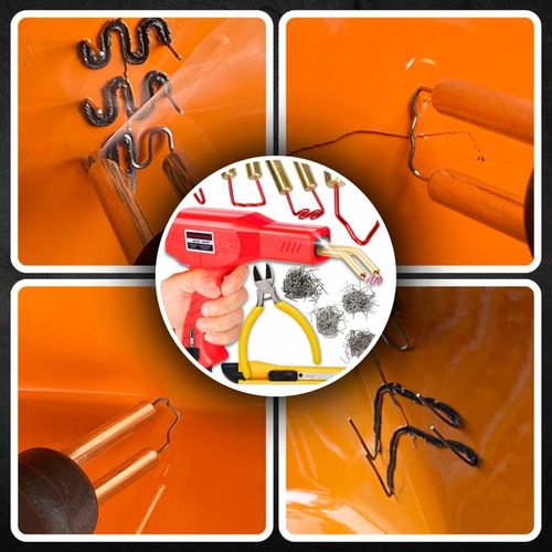 Zestaw Spawarka do Plastiku Zgrzewarka Zszywarka Lutownica do Tworzywa na Arena.pl