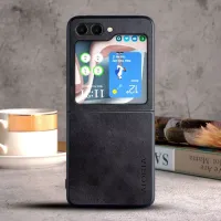 Etui AIORIA Vintage LEATHER do Samsung Galaxy Flip 5 czarny