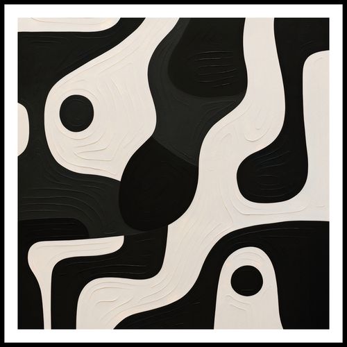 Plakat 70x70cm Kontrastowa Harmonia na Arena.pl