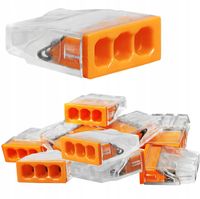 SZYBKOZŁĄCZKA NA DRUT 3x2,5 WAGON (PACZKA) 100SZT.