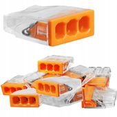 SZYBKOZŁĄCZKA NA DRUT 3x2,5 WAGON (PACZKA) 100SZT.