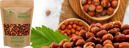 ORZECHY LASKOWE ŁUSKANE CAŁE 1KG Duże Naturalne Świeże bez Gmo 1 kg na Arena.pl