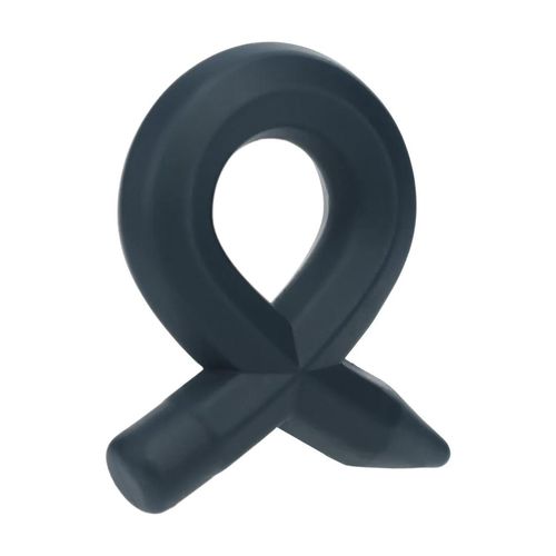 Pencil Liquid Silicone Cockring - Black na Arena.pl