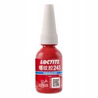 KLEJ DO GWINTÓW DO ŚRUB NIEBIESKI LOCTITE 243 10ML UNIWERSALNY