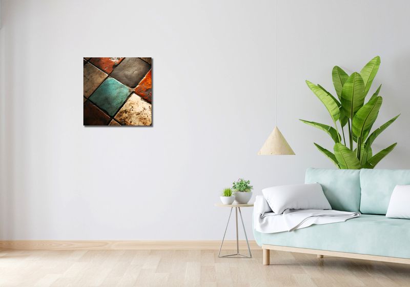 Obraz 50x50cm Ceramiczna Kompozycja zdjęcie 2