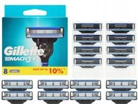 WKŁADY DO MASZYNKI GILLETTE MACH 3 FRESH NOŻE OSTRZA DO MASZYNKI MACH3 x8
