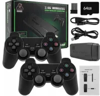 KONSOLA RETRO GRA TELEWIZYJNA BEZPRZEWODOWE 2 PADY 20000+ GIER EMULATOR