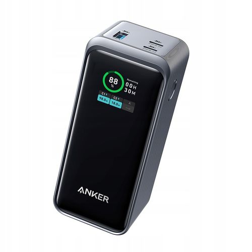 Powerbank Anker 735 Prime 200W PD 20000 mAh 2xUSB-C 1xUSB-A, A1336011 na Arena.pl