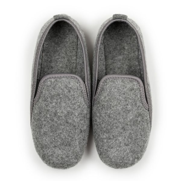 Bambosze damskie filcowe kapcie zdjęcie 5
