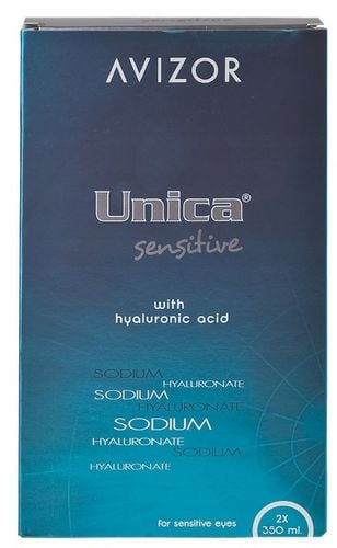 Płyn do soczewek Avizor Unica Sensitive 2x350ml - DWUPAK na Arena.pl