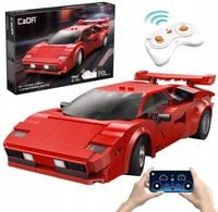 KLOCKI CADA AUTO SPORTOWE STEROWANE RC 1:20 RED SHADOW 328 EL. DUAL MODE