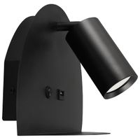 Loftowy downlight ścienny Mobi 4189 Ideus spot do sypialni czarny