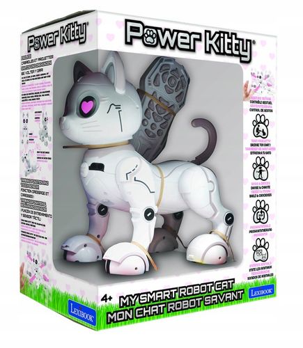 Zdalnie sterowany robot kot, programowalny inteligentny, światło, dźwięk na Arena.pl