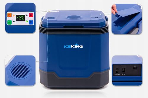 LODÓWKA TURYSTYCZNA 35L Z FUNKCJĄ GRZANIA 12V USB GŁOŚNIK BLUETOOTH +GRATIS na Arena.pl