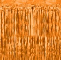 Kurtyna imprezowa pomarańczowa 100x250cm