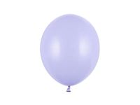 Balony pastelowe jasne fioletowe liliowe strong, 27 cm 3 szt.
