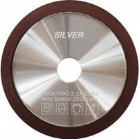 Tarcza do ostrzenia TCT 125mm 22,2mm diamentowa Silver