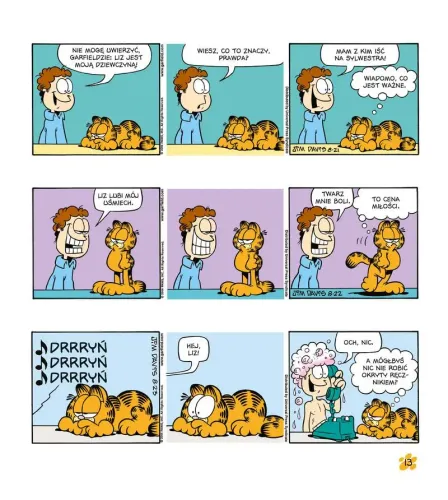 Garfield. Tłusty koci trójpak. Tom 17 na Arena.pl