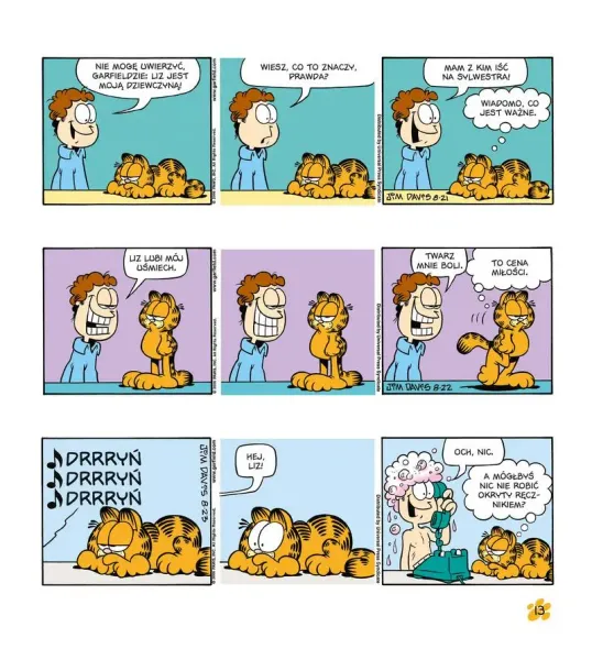 Garfield. Tłusty koci trójpak. Tom 17 zdjęcie 3