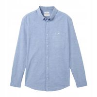 Tom Tailor koszula męska casual długi rękaw regular bawełna rozmiar L