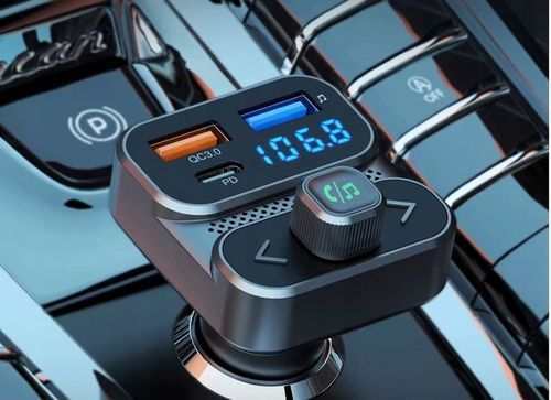 TRANSMITER FM BLUETOOTH 5.3 DRMZ SZYBKA ŁADOWARKA QC3.0 PD 36W USB na Arena.pl