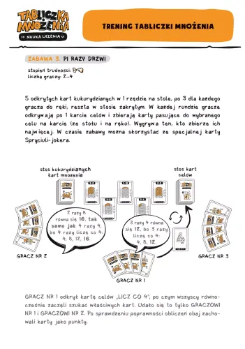 Matematyczna gra edukacujna dla dzieci - Tabliczka mnożenia Nauka liczenia na Arena.pl