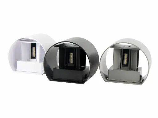 Kinkiet zewnętrzny LED 2x3W 3000K IP54 biały zdjęcie 11