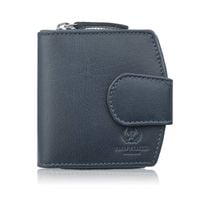 portfel damski skórzany granatowy na patkę rfid paolo peruzii al-24-nv