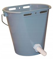 Wiadro do pojenia cieląt 8l ze smoczkiem i zaworem