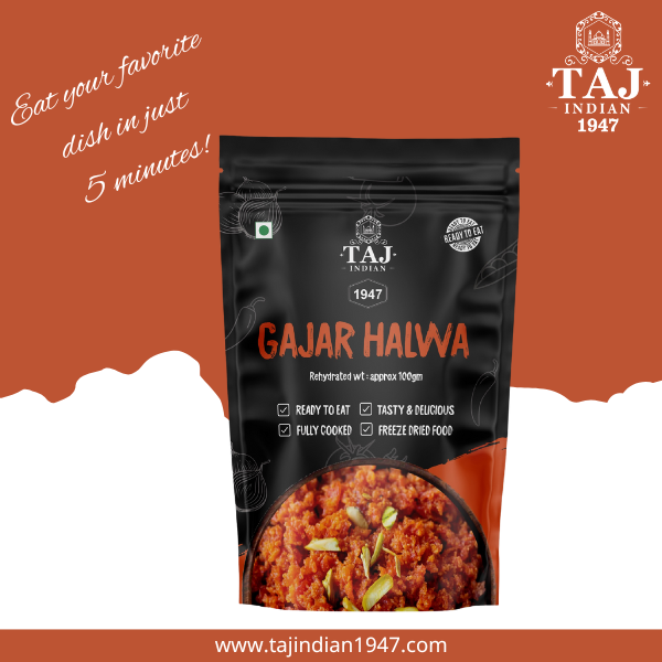 TAJ INDIAN 1947 GAJAR HALWA 200G zdjęcie 2