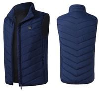 KAMIZELKA OGRZEWANA KURTKA PODGRZEWANA PIKOWANA BEZRĘKAWNIK USB  L