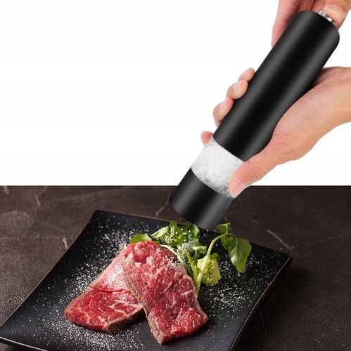 MŁYNEK ELEKTRYCZNY DO PIEPRZU I SOLI PRZYPRAW LED na Arena.pl