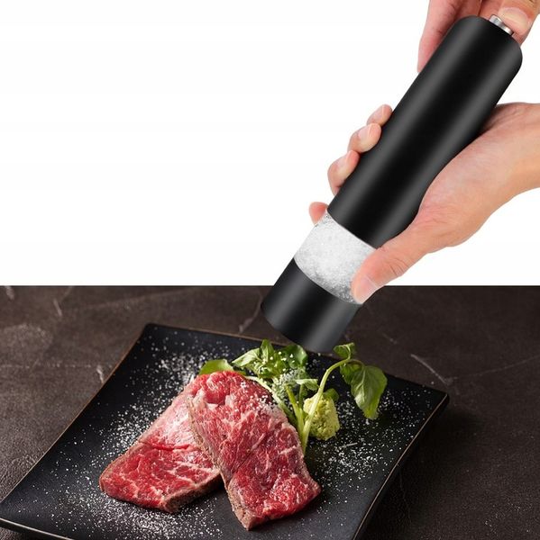 MŁYNEK ELEKTRYCZNY DO PIEPRZU I SOLI PRZYPRAW LED zdjęcie 4