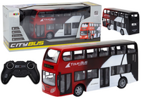 Autobus Dwupiętrowy Zdalnie Sterowany RC Światła
