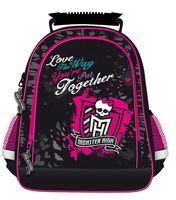 Plecak szkolny wielokomorowy Monster High St. Majewski wielokolorowy 20 l
