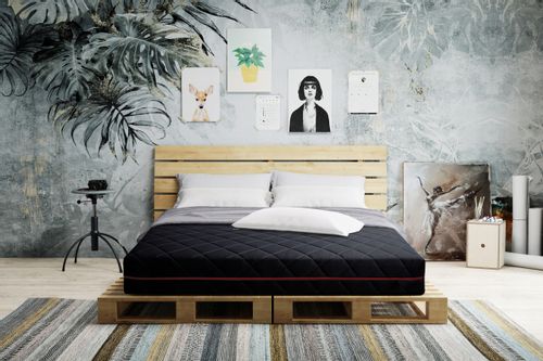 Materac BLACK 120x200 POCKET KOKOS MASUJĄCY 24cm na Arena.pl