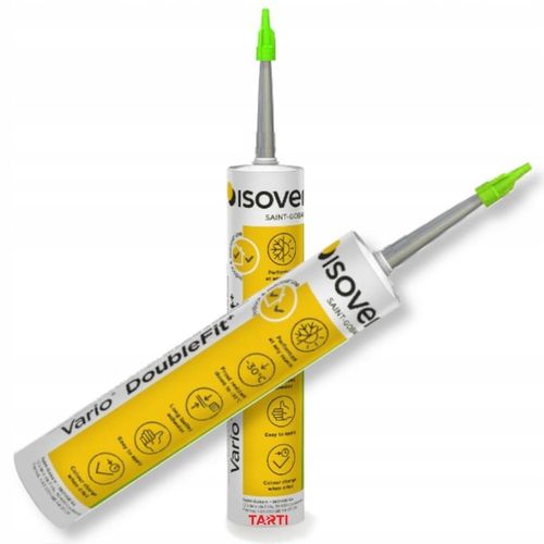 ISOVER Vario DoubleFit + KLEJ SILIKON DO FOLII PAROIZOLACYJNEJ 310ml na Arena.pl