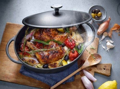 Brytfanna, żeliwo 6,2l Kinghoff na Arena.pl