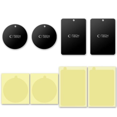 tech-protect metalplate magnetic car mount 4-pack black na Arena.pl
