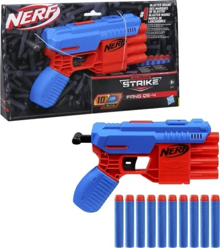 NERF ALPHA STRIKE FANG QS-4 E6973 + OPASKA + CELE na Arena.pl