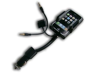 Uchwyt Allkit. Ładowarka USB transmiter FM  iPhone, 3G, iPod