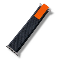 Pasek T-Buckle (Trail Loop) do Apple Watch 42/44/45/49 mm - Szaro/Czarny