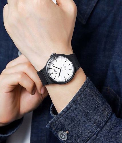 Zegarek męski SKMEI analogowy pasek skóra na Arena.pl