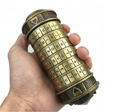 ZAMEK SZYFROWY DA VINCI KOD CRYPTEX MINI PREZENT na Arena.pl