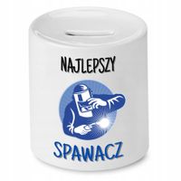 Skarbonka Prezent Dla Spawacza Najlepszy Spawacz Z Nadrukiem Ze Zdjęciem
