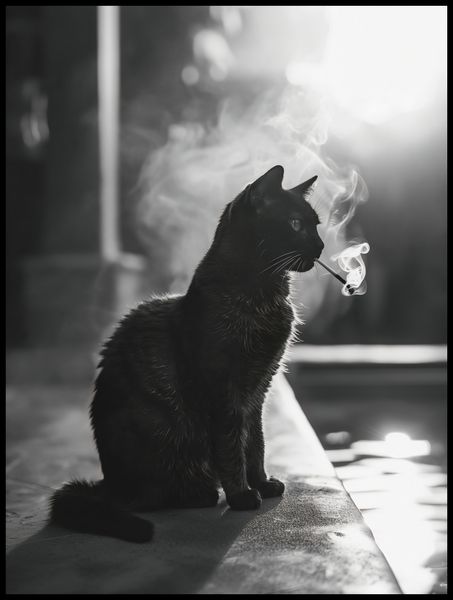 Plakat 75x100cm Kocia Przerwa zdjęcie 2