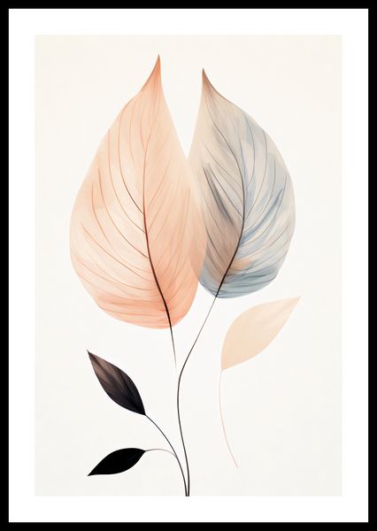 Plakat 40x60cm Liściasty Taniec zdjęcie 3