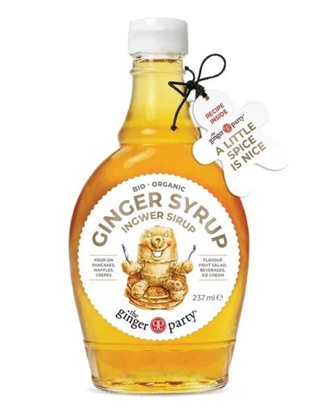 Syrop imbirowy bio 237 ml - ginger people zdjęcie 1