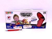 Zestaw kreatywny 242el wiertarka 004668 05211