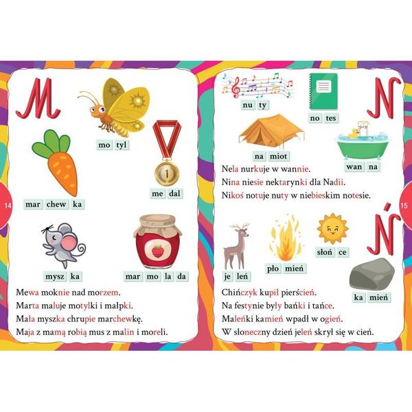 Czytamy Sylabami Elementarz Praca Zbiorowa zdjęcie 2